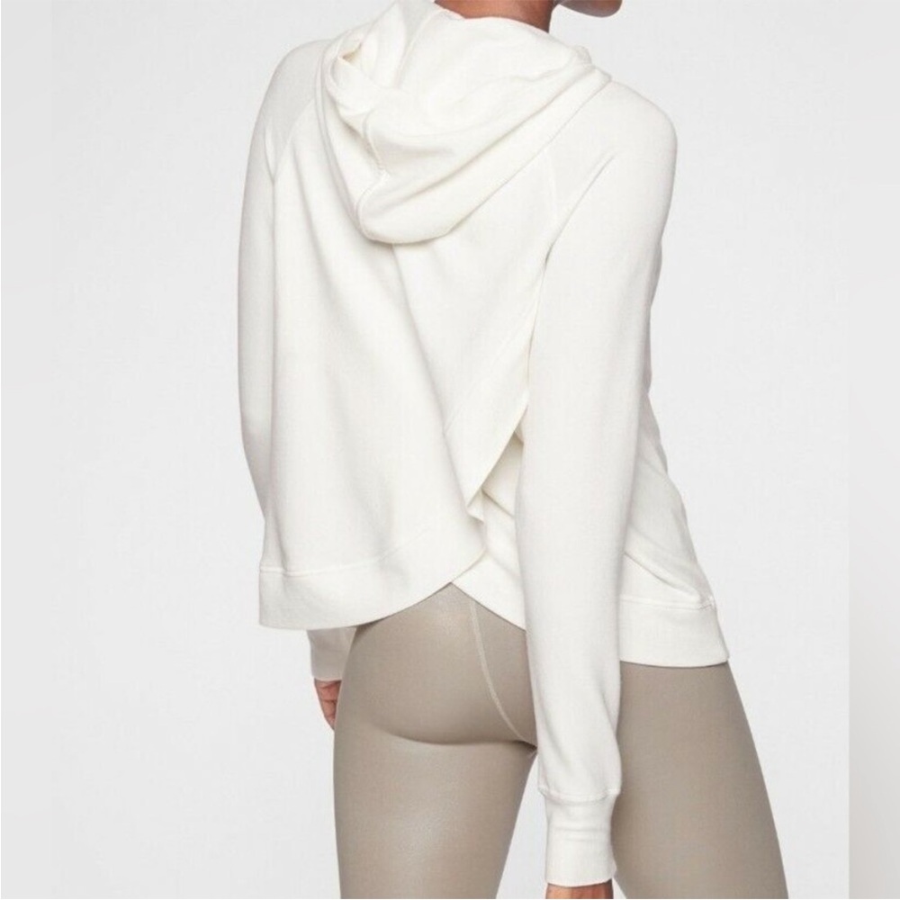 ATHLETA cross back hoodie (M)